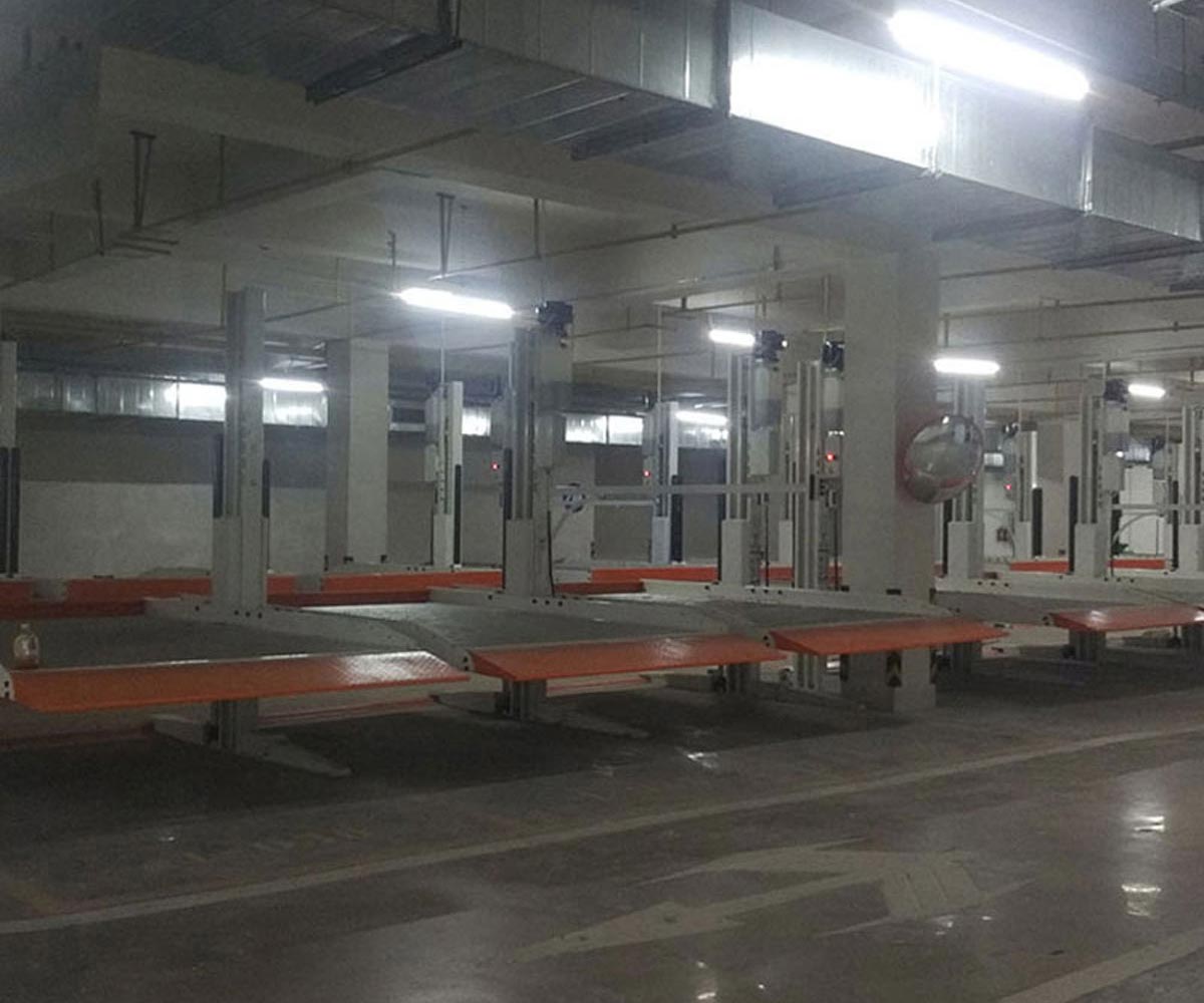 青白江俯仰式立體車庫停車設備過規劃