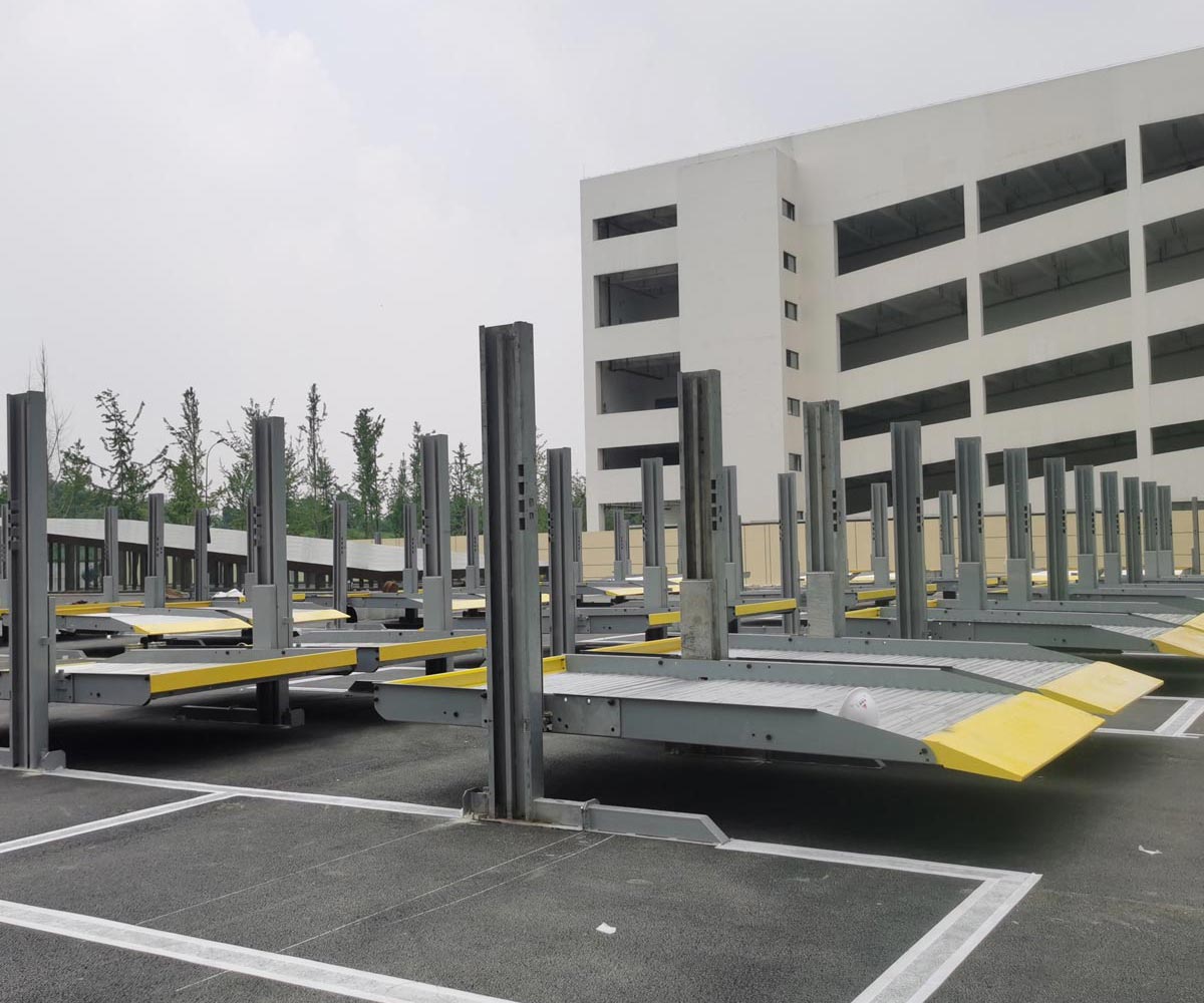 青川簡易式立體停車場改造