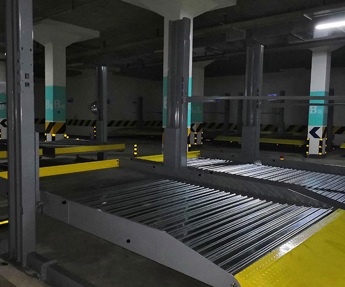 江安兩柱機械式立體車庫過規劃