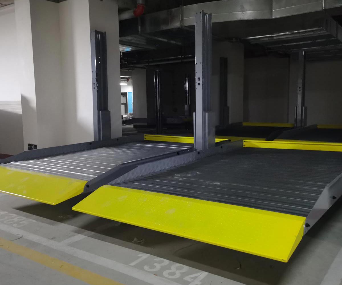 邛崍簡易立體車庫停車設備改造