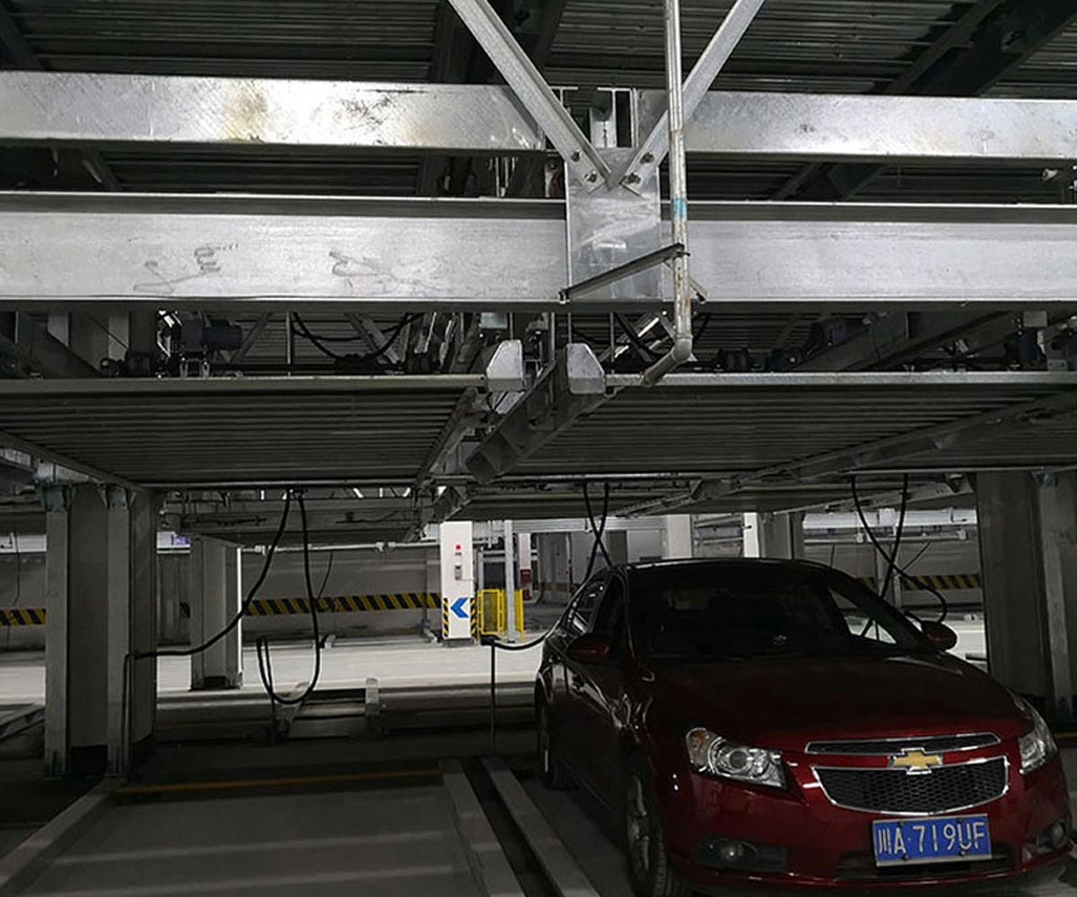順慶PSH五層升降橫移類停車設備